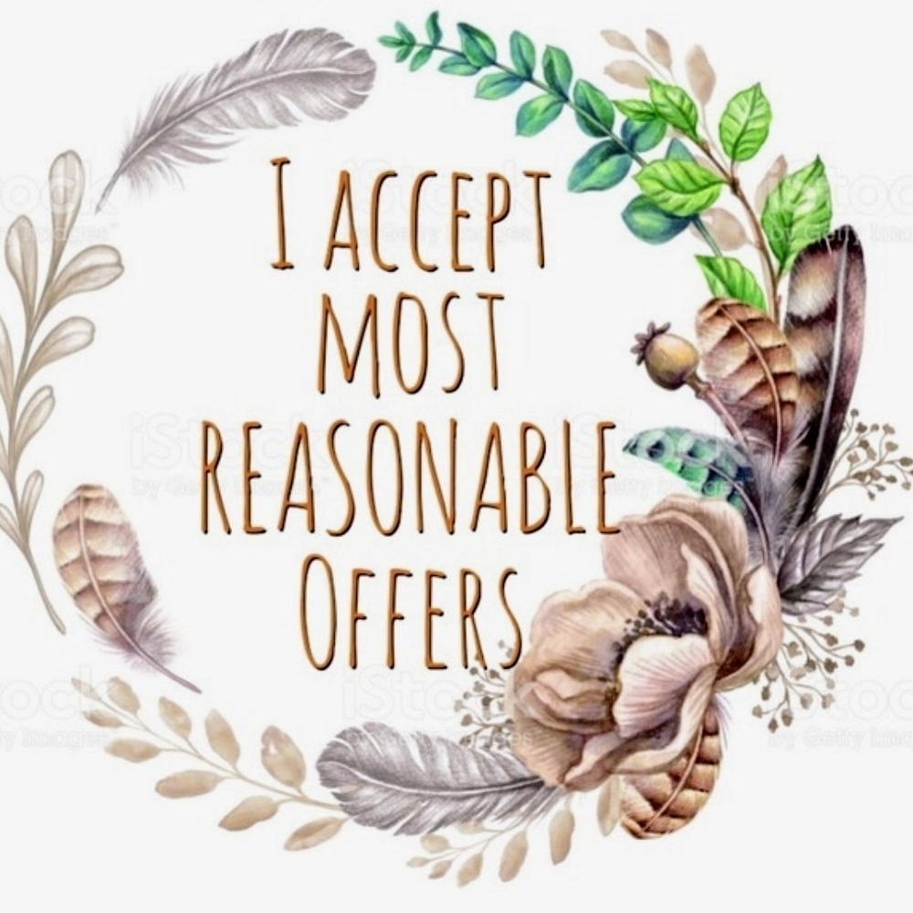 Reasonable offers accepted👈